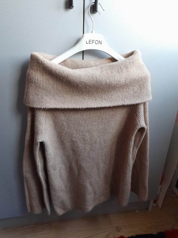 H&M XXS beden Yünlü Kadın Triko Bluz - Görsel 3