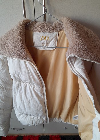 ZARA Kürklü 13-14 Yas Mont - Görsel 3