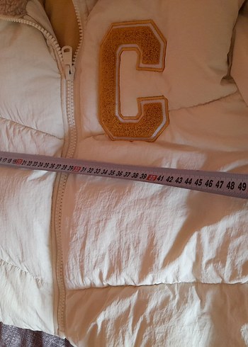 ZARA Kürklü 13-14 Yas Mont - Görsel 8