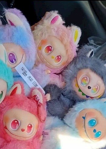 Diğer Mavi Peluş Oyuncak Figür labubu