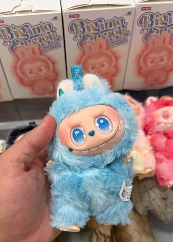 Mavi Peluş Oyuncak Figür labubu