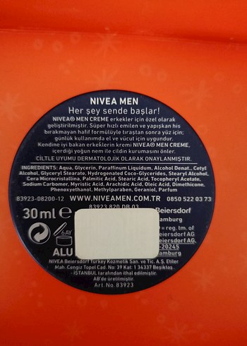 Nivea Men Krem 30ml - Görsel 3