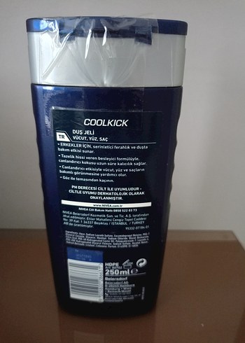 Nivea Men Cool Kick 24 Saat Ferahlık Duş Jeli - Görsel 2