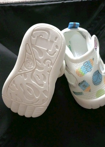 Bebek İlk Adım Ayakkabısı Beyaz - Görsel 2