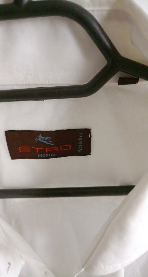 beyaz kısa kollu erkek gömlek - Görsel 2