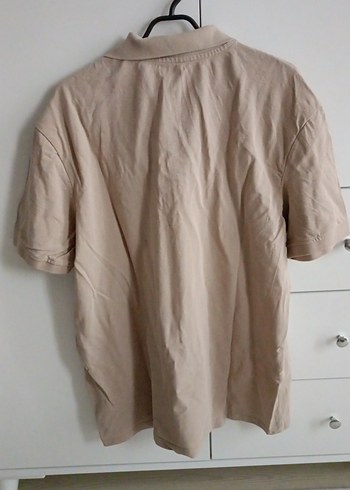 Bej Erkek Polo Tişört Kısa Kollu - Görsel 3