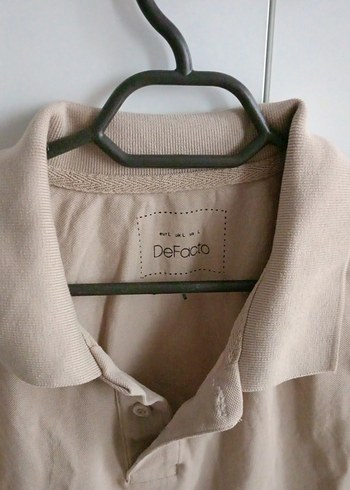 Bej Erkek Polo Tişört Kısa Kollu - Görsel 2