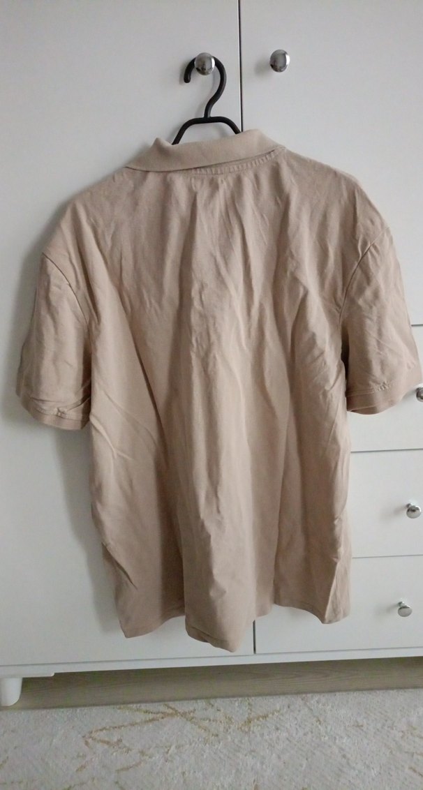 Bej Erkek Polo Tişört Kısa Kollu - Görsel 3