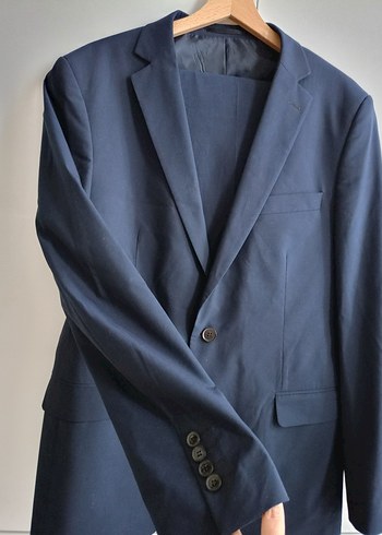 Erkek Lacivert Düğmeli Takım Elbise - Görsel 2