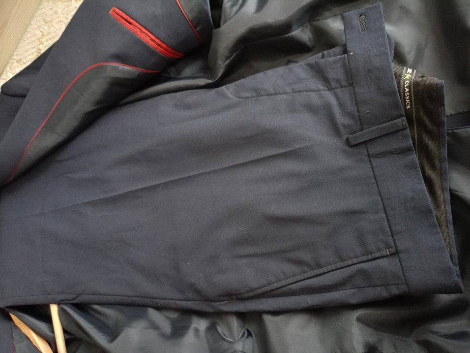 Erkek Lacivert Düğmeli Takım Elbise - Görsel 5