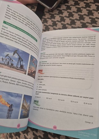 Beden AYT Coğrafya El Kitabı - Limit Yayınları