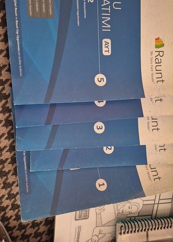 Raunt AYT Soru Bankası Seti 5 Kitap