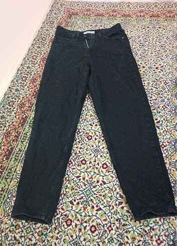 26 Beden siyah Renk Addax mom Jean pantolon 