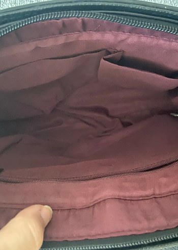 Beden Siyah Süet Püsküllü Modern Klasik Kadın Clutch
