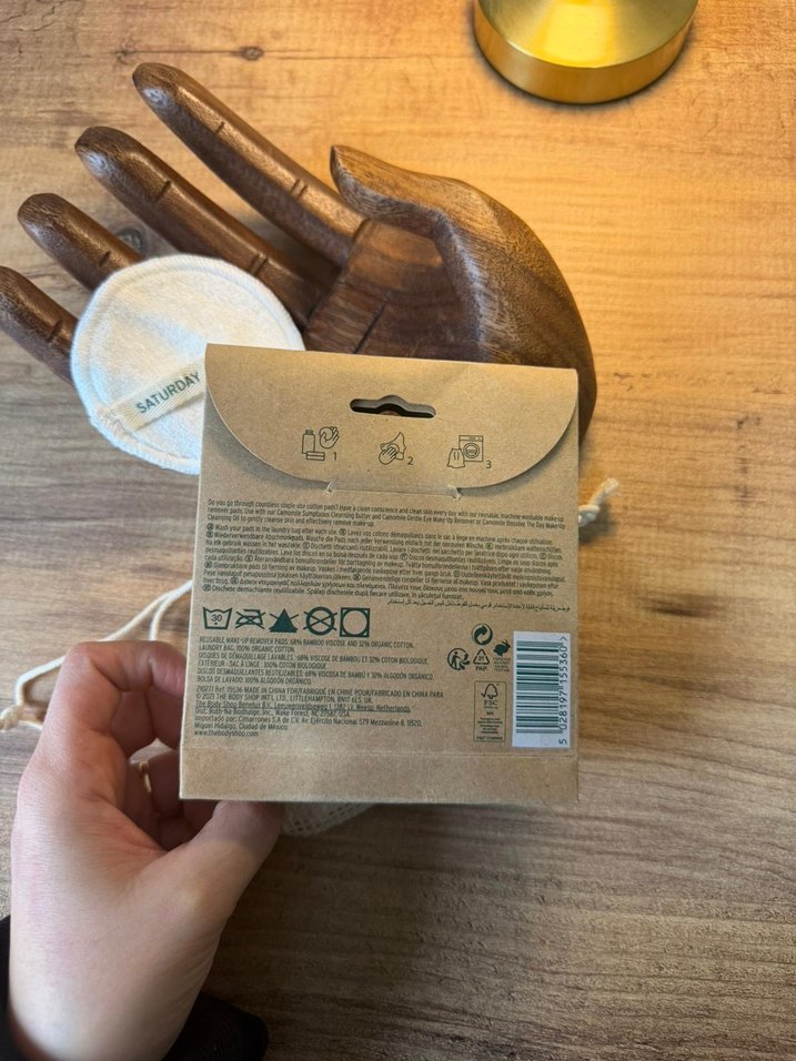 The Body Shop Yıkanabilir Pamuk Temizleme Pedleri - Görsel 2