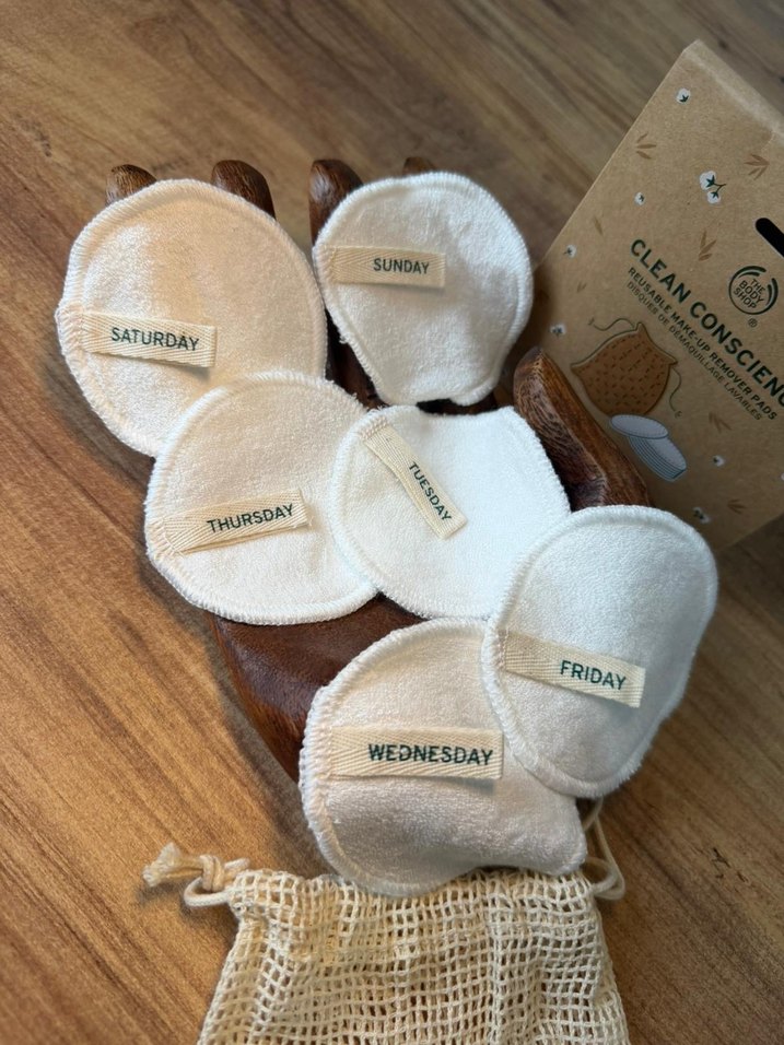 The Body Shop Yıkanabilir Pamuk Temizleme Pedleri - Görsel 3