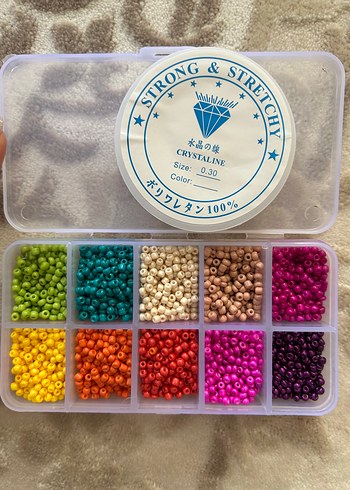 Mini boncuk seti