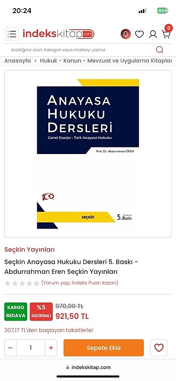 Abdurrahman Eren Anayasa Hukuku