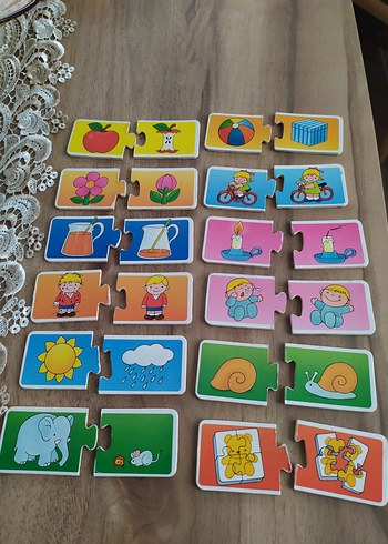 Çok Renkli Ahşap Yapboz - Görsel 5