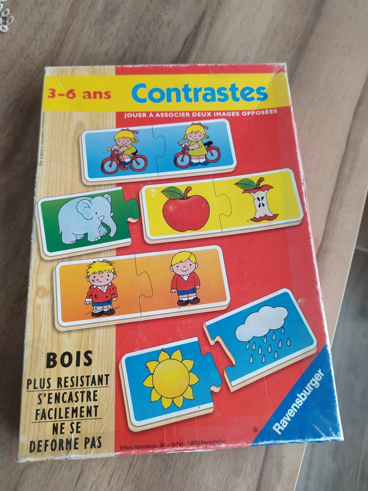 Çok Renkli Ahşap Yapboz - Görsel 2