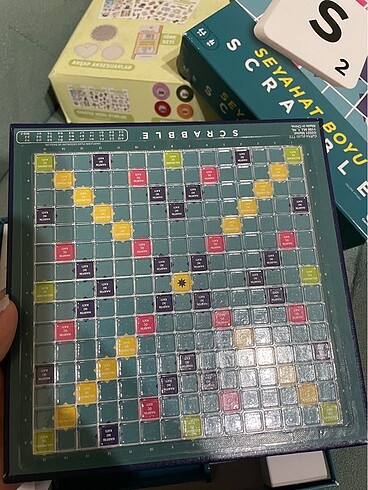 Beden Seyehat boy Scrabble