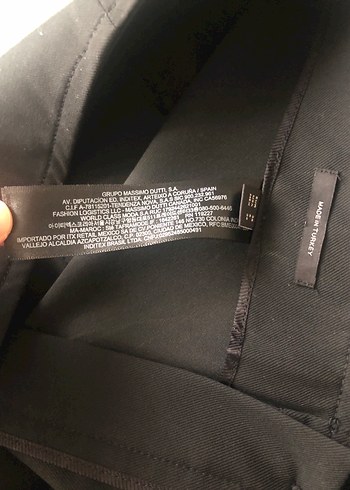 Massimo Dutti Kumaş Pantolon orijinal - Görsel 9