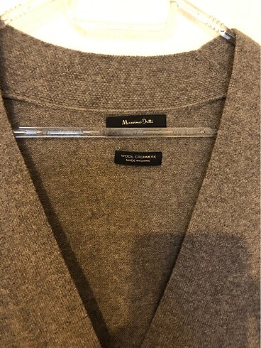 m Beden Massimo Dutti Kaşmir Hırka