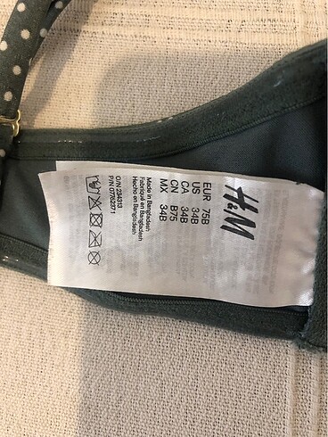 38 Beden yeşil Renk H&M bikini takımı