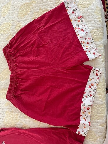 38 Beden Yazlık şortlu pijama
