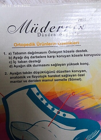 21 Beden gri Renk Müderris marka kız bebek ayakkabsı