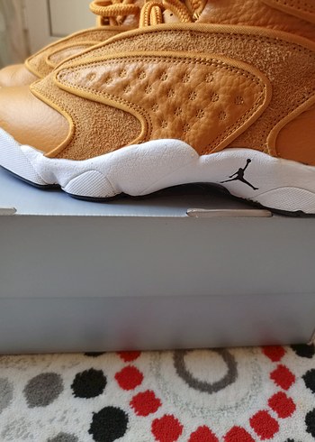 38,5 Beden sarı Renk nike air jordan kadın Basketbol Ayakkabısı