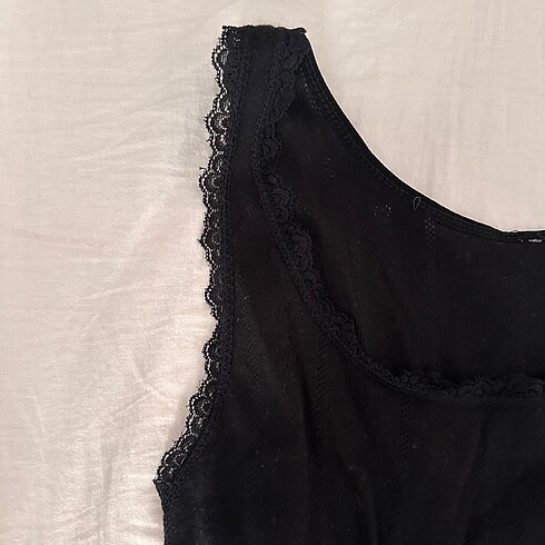 American Vintage pamuklu dantel body