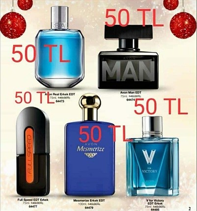 avon erkek parfüm 