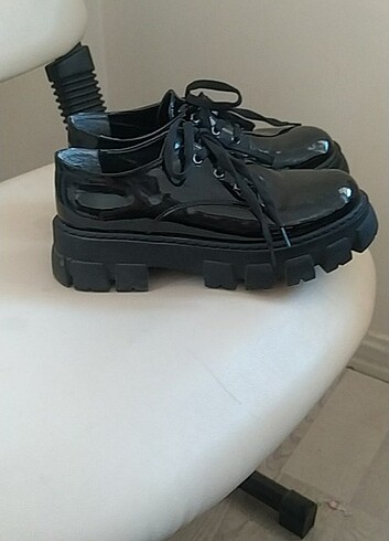 Rugan Oxford Tarzı Kadın Ayakkabı 