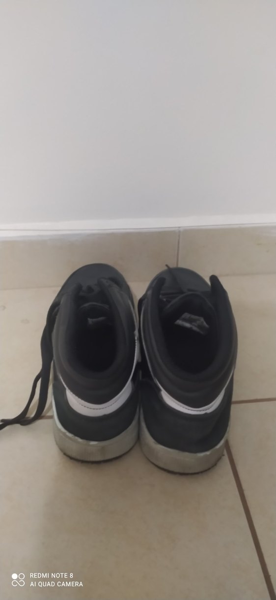 Siyah Erkek Spor Ayakkabı Bağcıkları - Görsel 3