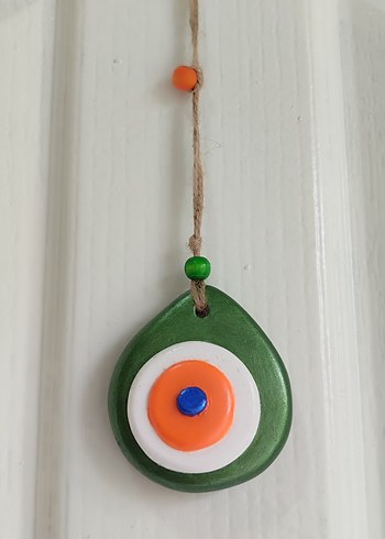 Renkli Nazar Boncuğu El Yapımı Süsler - Görsel 8