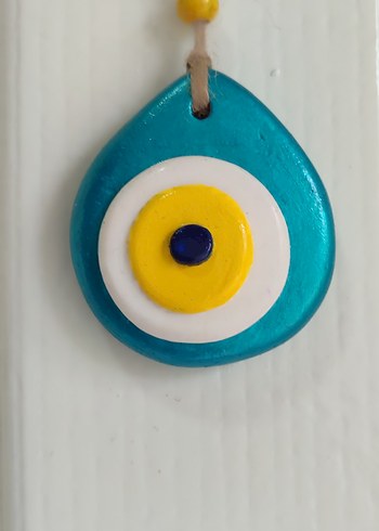 Renkli Nazar Boncuğu El Yapımı Süsler - Görsel 13