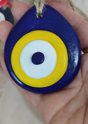 Renkli Nazar Boncuğu El Yapımı Süsler - Görsel 16