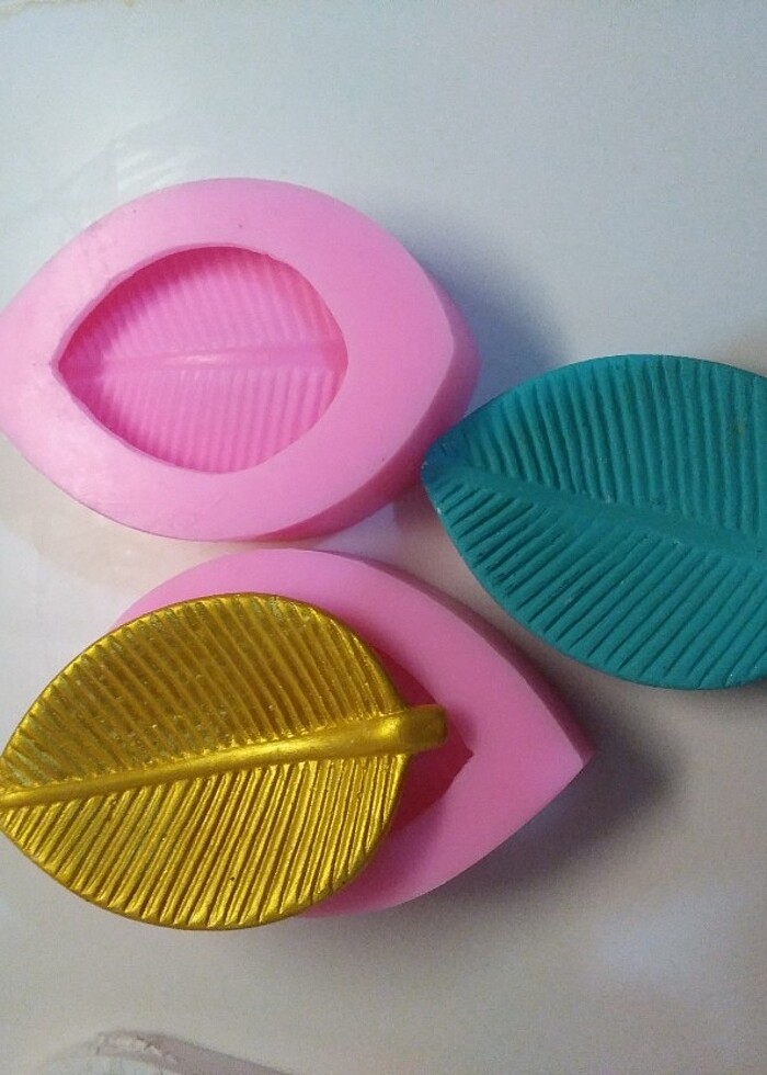 Yaprak lokumluk sılikon kalıp - Görsel 2