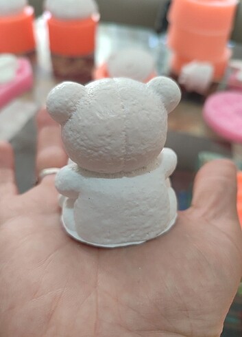 Kalpli ayıcık silikon kalıp - Görsel 2