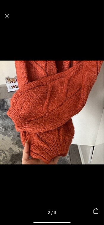 Zara oversize kazak m beden
