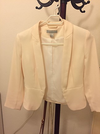 H&M kırık beyaz ceket