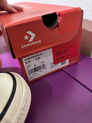 38 Beden lacivert Renk converse chuck 70 low