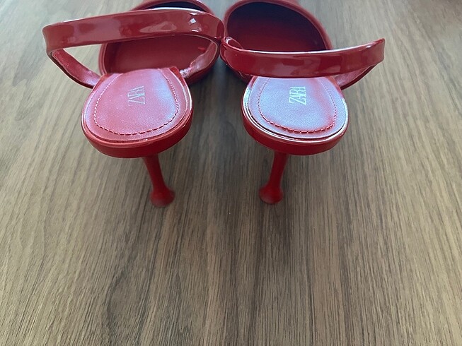 Zara zara topuklu ayakkabı