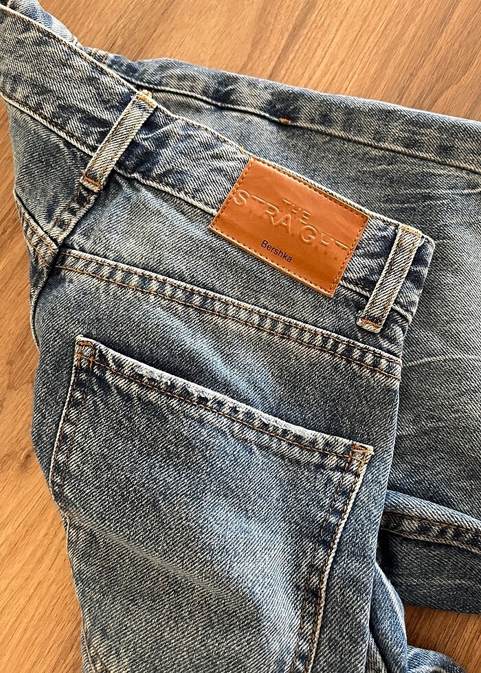 bershka straight jean - Görsel 4