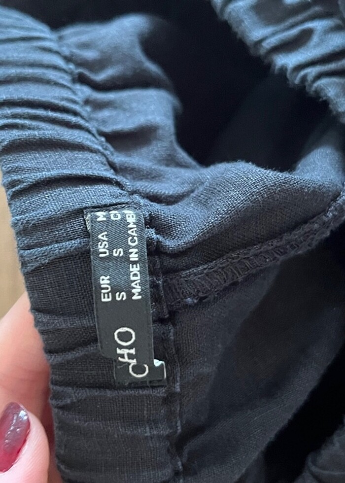 oysho keten pantolon - Görsel 3