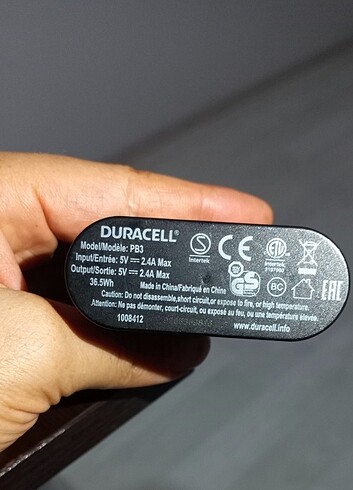Duracel l Powerbank