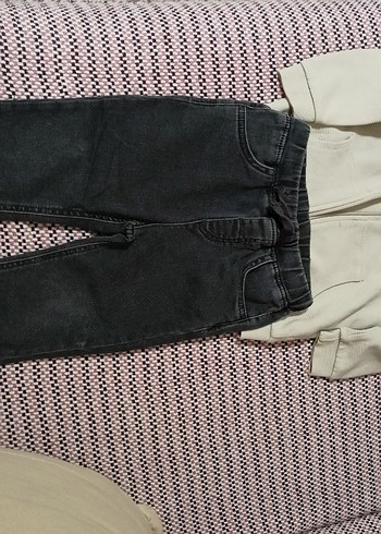 kot pantolon ve kapşonlu hırka - Görsel 8