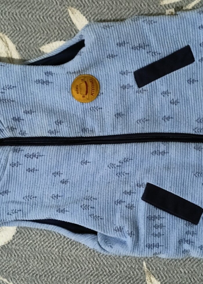 Fermuarlı astarlı yelek - Görsel 4