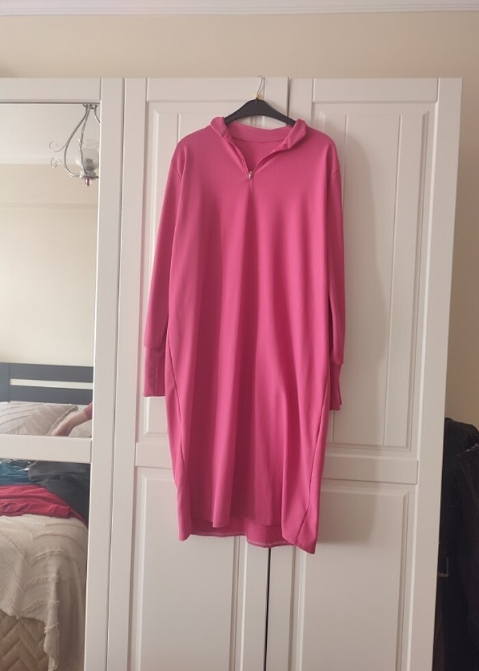 Tunik Sweat Hırka Elbise - Görsel 2